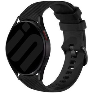 Strap-it Garmin Vivoactive 5 luxe siliconen bandje (zwart)