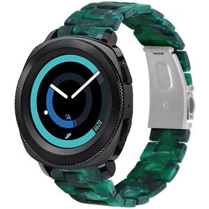 Strap-it Samsung Gear Sport resin band (groen)