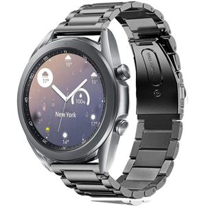 Strap-it Samsung Galaxy Watch 3 41mm titanium bandje (grafiet)