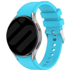 Strap-it Samsung Galaxy Watch 7 - 40mm siliconen band perfect fit (lichtblauw)