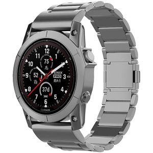 Strap-it Garmin Fenix 7 magnetische titanium band (grafiet)