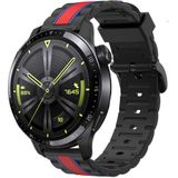 Strap-it Huawei Watch GT 3 46mm Special Edition band (zwart/rood)