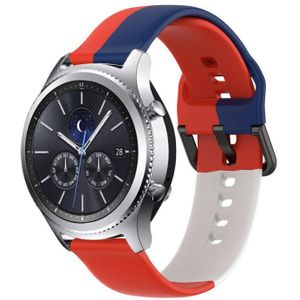 Strap-it Samsung Gear S3 triple sport band (rood-wit-blauw)