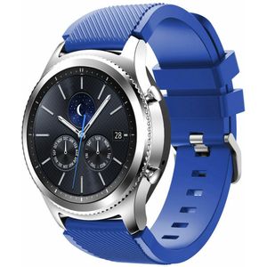 Strap-it Samsung Gear S3 silicone band (blauw)