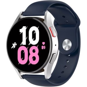 Strap-it Samsung Galaxy Watch 5 - 44mm sport band (donkerblauw)
