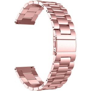 Strap-it Stalen horlogeband 20mm - universeel - rosé pink