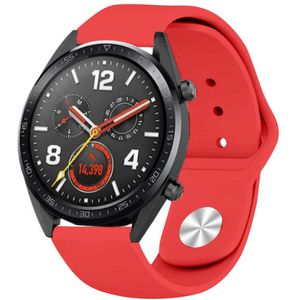 Strap-it Huawei Watch GT 2 sport bandje (rood)