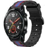 Strap-it Huawei Watch GT Special Edition band (zwart/blauw)