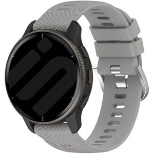 Strap-it Coros Apex 42mm siliconen bandje (lichtgrijs)