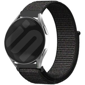 Strap-it Redmi Watch 5 Active nylon band (zwart)