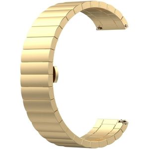 Strap-it Withings ScanWatch 2 - 38mm metalen band (goud)