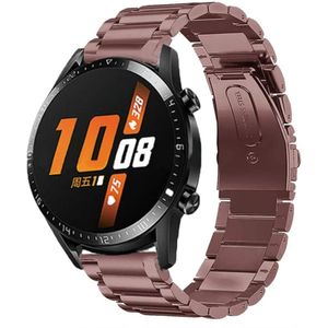 Strap-it Huawei Watch GT 2 stalen band (brons-goud)