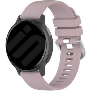 Strap-it Garmin Forerunner 55 siliconen classic bandje (violet)