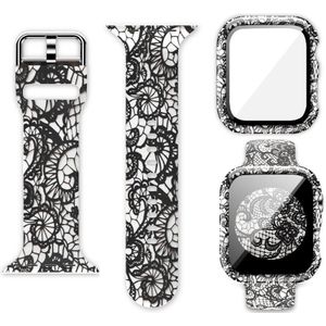 Strap-it Apple Watch bandje + case (lace)