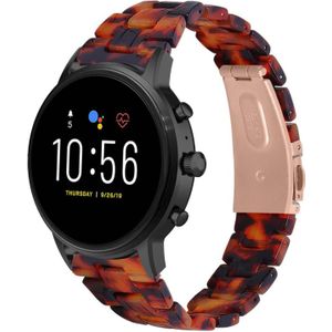 Strap-it Fossil Gen 5 resin band (lava)
