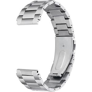Strap-it Fossil Gen 5e 42mm titanium band (zilver)