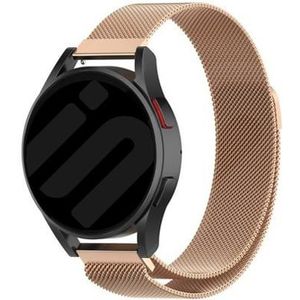 Strap-it Samsung Galaxy Watch 6 Classic 43mm Milanese band (rosé goud)