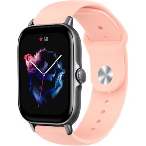 Strap-it Amazfit GTS 3 sport band (roze)