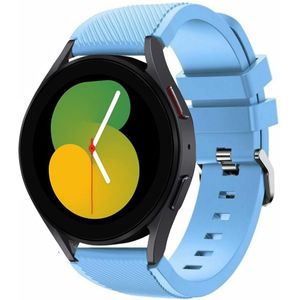 Strap-it Samsung Galaxy Watch 5 - 40mm siliconen bandje (zandblauw)