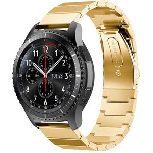 Strap-it Samsung Galaxy Watch 46mm metalen bandje (goud)