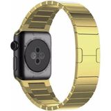 Strap-it Apple Watch luxe metalen band (goud)