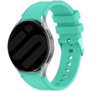 Strap-it Samsung Galaxy Watch 6 Classic 43mm siliconen band perfect fit (aqua)