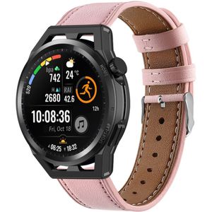Strap-it Huawei Watch GT bandje leer (roze)