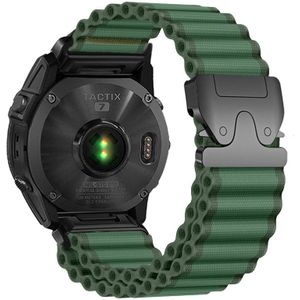 Bandletic Compatibel met Garmin Instinct horlogebanden - 22 mm Quick Fit Robuuste nylon vervangende band voor Fenix 8 E 47mm/7 6 Pro/5 Plus/Instinct 2