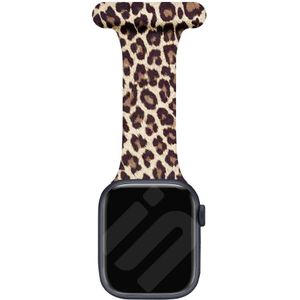 Strap-it Apple Watch verpleegkundige band (luipaard)