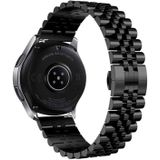 Strap-it Huawei Watch 3 (Pro) Jubilee stalen band (zwart)