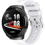 Strap-it Huawei Watch GT 2e silicone air band (wit)
