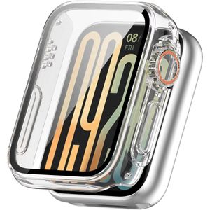 Strap-it Xiaomi Smart Band 9 Pro PC case met glas (transparant)