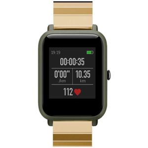 Strap-it Xiaomi Amazfit Bip metalen bandje (goud)