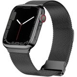 Strap-it Apple Watch Milanees bandje (zwart)