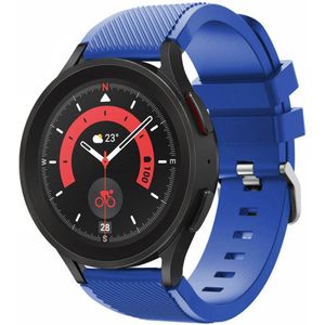 Strap-it Samsung Galaxy Watch 5 Pro siliconen bandje (blauw)