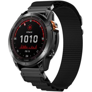 Strap-it Garmin Fenix 7x Alpine band (zwart)