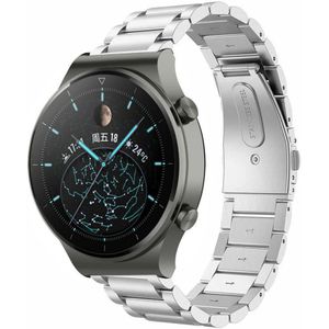 Strap-it Huawei Watch GT 2 Pro stalen band (zilver)