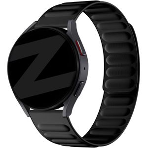 Bandz Xiaomi Amazfit GTS magnetisch geweven bandje (zwart)