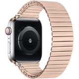Strap-it Apple Watch Ultra stalen rekband (rosé goud)
