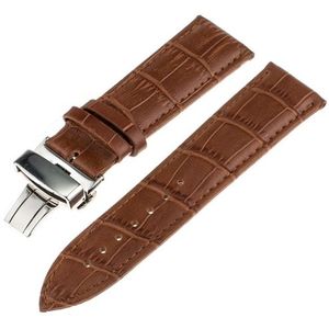 Strap-it Polar Grit X Pro luxe leren band (bruin)