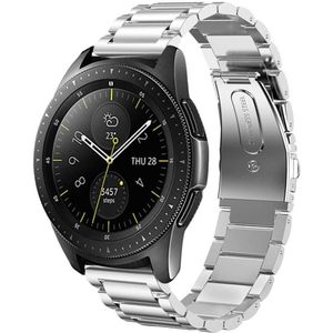 Strap-it Samsung Galaxy Watch 42mm titanium bandje (zilver)