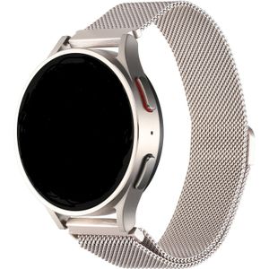 Strap-it Samsung Galaxy Watch 6 - 40mm Milanese band (sterrenlicht)