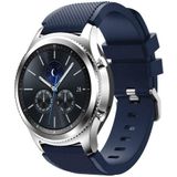 Strap-it Samsung Gear S3 silicone band (donkerblauw)
