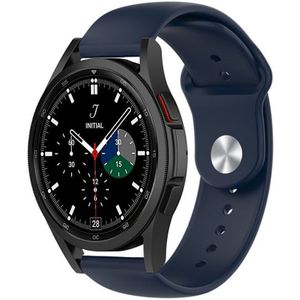 Strap-it Samsung Galaxy Watch 4 Classic 42mm sport band (donkerblauw)