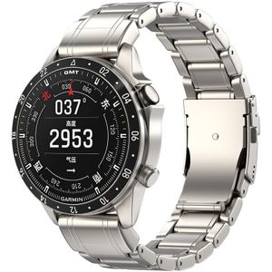 Strap-it Garmin Quatix 5 / 6 / 7 premium titanium band (titanium)