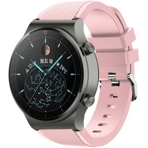 Strap-it Huawei Watch GT 2 Pro siliconen bandje (roze)