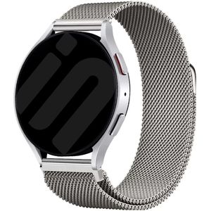 Strap-it Huawei Watch GT 2 46mm Milanese band (titanium)