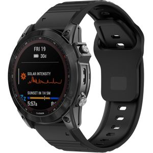 Strap-it Garmin Forerunner 935 outdoor siliconen band (zwart)
