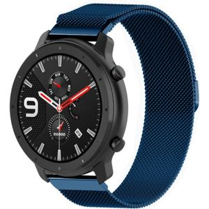 Strap-it Xiaomi Amazfit GTR Milanese band (blauw)