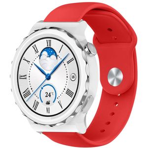 Strap-it Huawei Watch GT 3 Pro 43mm sport bandje (rood)